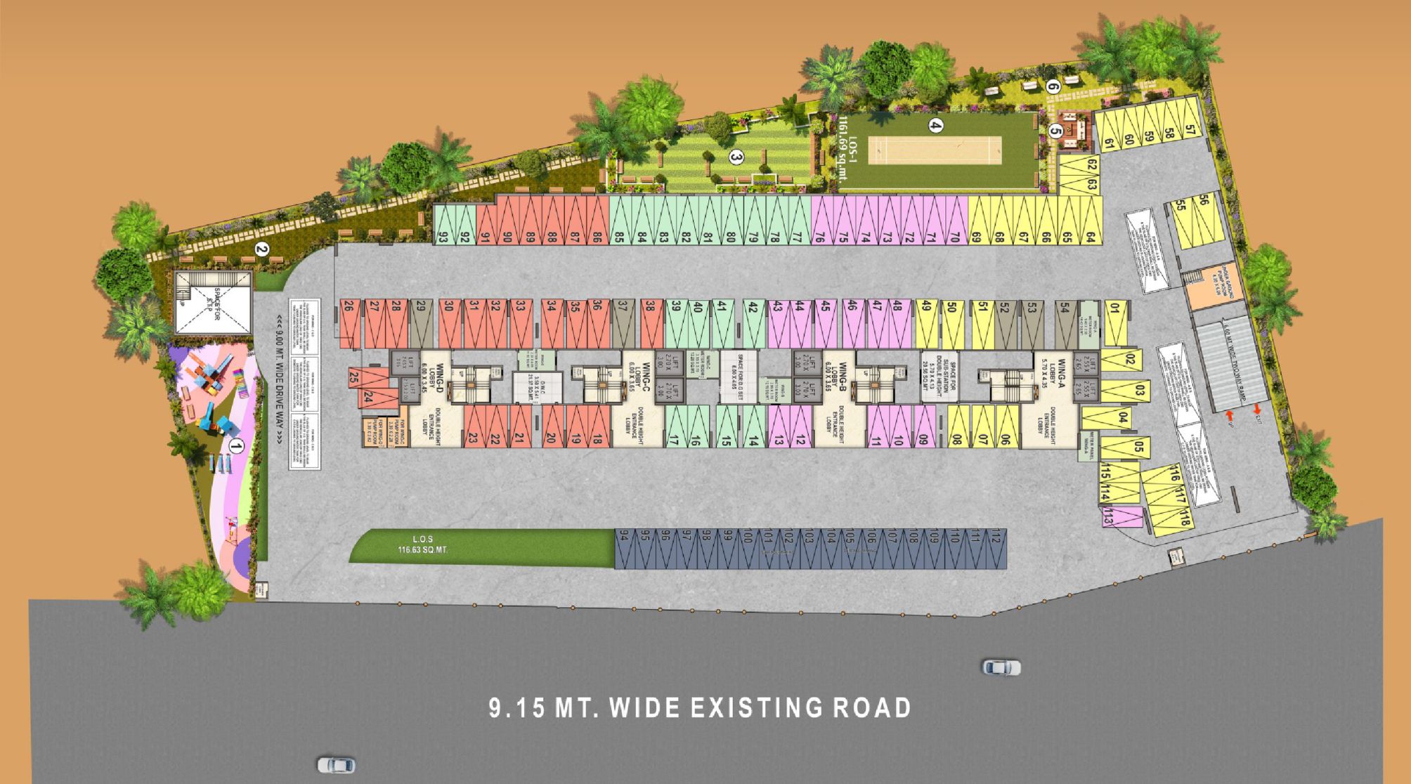 Nicco-Sundar-Milan-Typical-Floor-Plan-Ground-Floor
